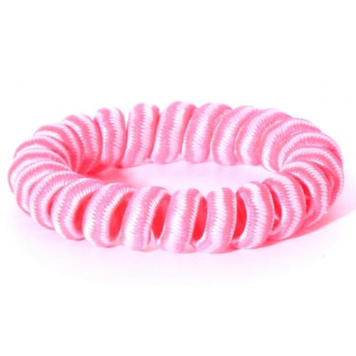 Multicolor beautiful TPU telephone wire hair band accessories Spiral Coil Hair Band